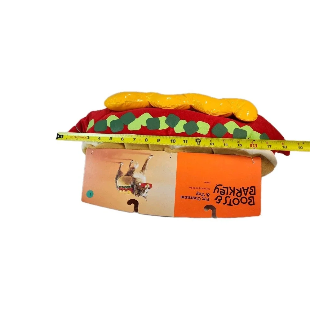 Boots And Barkley Pet Hotdog Costume Size Large
